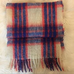 J. Crew plaid blanket scarf